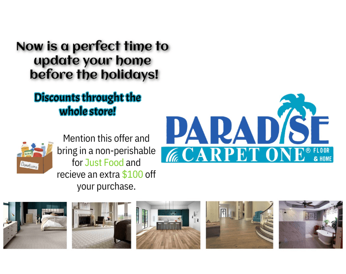 Paradise Carpet One Storewide Savings 