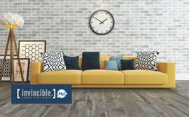 Invincible H2O vinyl plank flooring