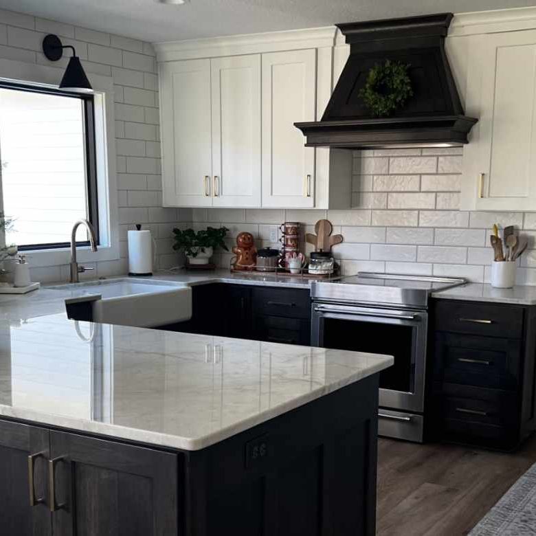 custom tile backsplash installation in Lawrence, KS